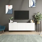 TV stolek WHITE – Bílá ASIRGROUP