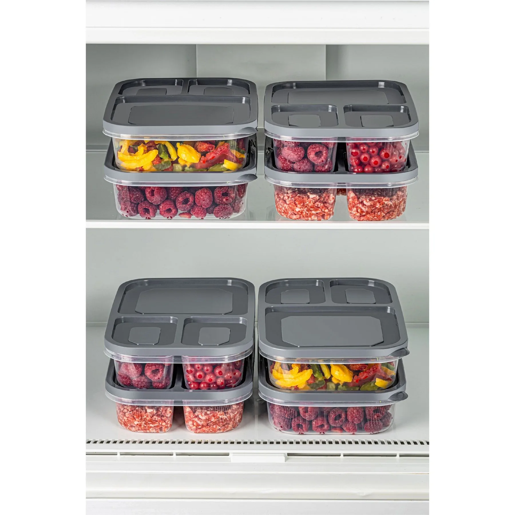 Úložný box 8LIDKDRTGN1 (set 8 ks) ASIRGROUP