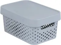 Úložný box INFINITY DOTS 4,5L Rojaplast (foto 7)