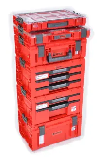 Úložný box QBRICK SYSTEM PRO HD Toolbox 2.0 Red Ultra na nářadí Rojaplast (foto 13)