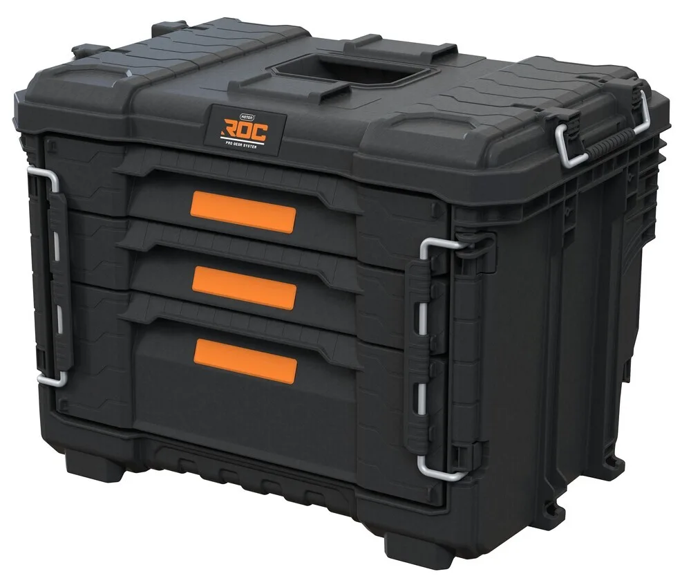 Úložný box ROC XL Pro Gear 2.0 3 zásuvkový Rojaplast