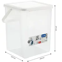 Úložný box ROTHO 9L Detergent na prací prášek 5 kg Rojaplast (foto 3)