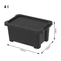 Úložný box ROTHO EVO EASY 4L BLACK Rojaplast (foto 2)