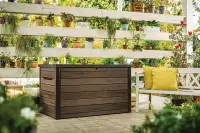 Úložný box SIGNATURE HORIZONTAL WALNUT Rojaplast (foto 12)