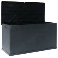 Úložný box WOOD zahradní plastový 420 L Rojaplast (foto 22)