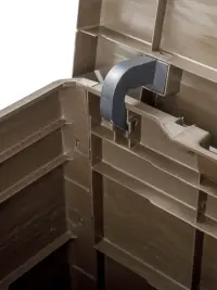 Úložný box WOODYS zahradní plastový Rojaplast (foto 21)