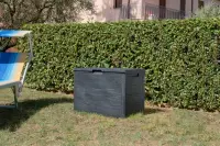 Úložný box WOODYS zahradní plastový Rojaplast (foto 9)