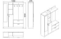 Věšák DD5-AA ASIRGROUP (foto 6)