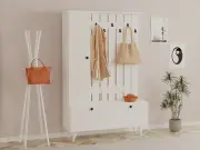 Věšák LALA – Bílá ASIRGROUP