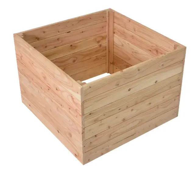 Vyvýšený záhon PREMIUM modřín dřevěný Rojaplast