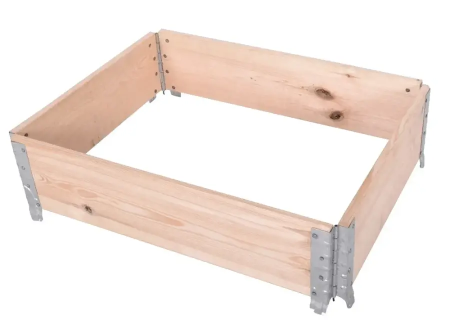 Vyvýšený záhon skládací dřevěný Rojaplast