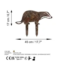 Zahradní dekorace BADGER A 01 ASIRGROUP (foto 12)
