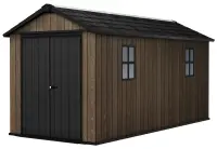 Zahradní domek APEX WALNUT 15x7,5 Rojaplast (foto 2)
