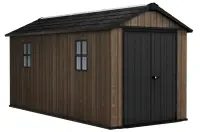 Zahradní domek APEX WALNUT 15x7,5 Rojaplast (foto 4)