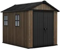 Zahradní domek APEX WALNUT 9x7,5 Rojaplast (foto 22)