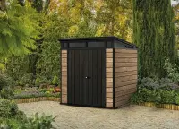 Zahradní domek PENT HORIZONTAL ASHWOOD Signature 7x7 Rojaplast (foto 9)