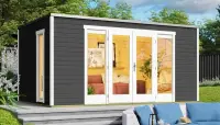 Zahradní domek WEKA Luxusní dřevěný P 285 (4,5x3m) Rojaplast (foto 6)