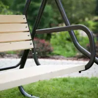Zahradní houpačka DAJAR TOLEDO kovová 7001-15 Rojaplast (foto 12)