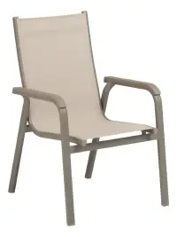 Zahradní křeslo KETTLER BASIC PLUS stohovatelné hliníkové Rojaplast (foto 28)