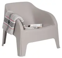 Zahradní křeslo PETRA ARMCHAIR plastové Rojaplast (foto 21)