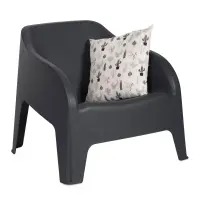 Zahradní křeslo PETRA ARMCHAIR plastové Rojaplast (foto 27)