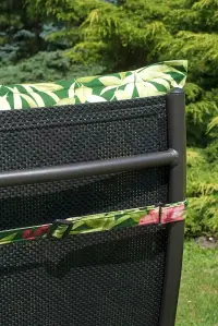 Zahradní křeslo SUN GARDEN LONDON polohovací hliníkové antracit Rojaplast (foto 8)