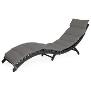 Zahradní lehátko 54x192x67cm AZL-L1301 – GREY Autronic