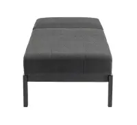 Zahradní lehátko KETTLER PURE hliníkové / sunbrella® antracit Rojaplast (foto 22)