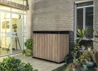 Zahradní skříň ASHWOOD Deco Horizontal Store it out 1150 L Rojaplast (foto 7)