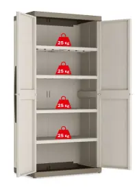 Zahradní skříň EXCELLENCE HIGH XL Rojaplast (foto 9)
