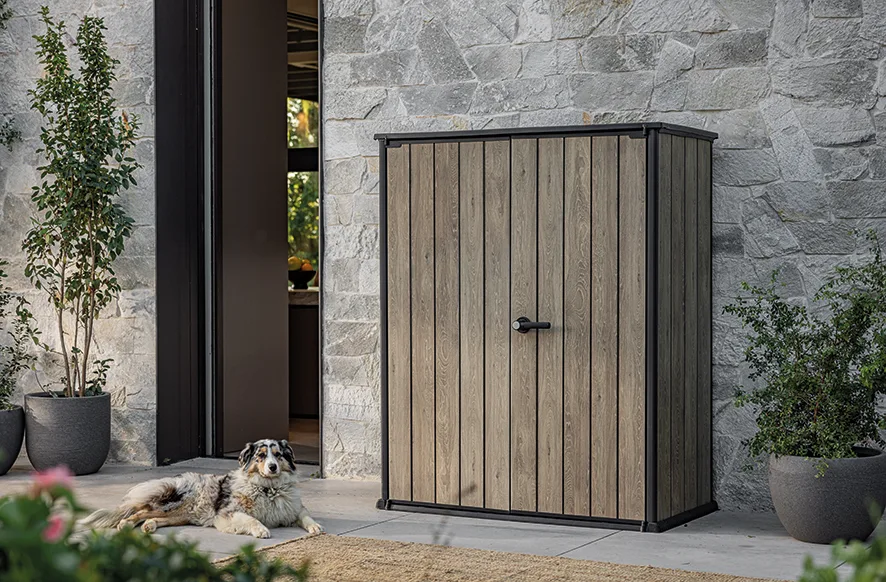 Zahradní skříň SIGNATURE ASHWOOD 1 400 L Rojaplast