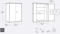 Zahradní skříň SIGNATURE WALNUT 1 400 L Rojaplast (foto 7)