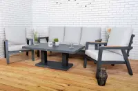 Zahradní souprava BUDAPEST MULTI hliníková Rojaplast (foto 17)