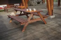 Zahradní souprava PIKNIK dřevěný Rojaplast (foto 750)