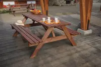 Zahradní souprava PIKNIK dřevěný Rojaplast (foto 290)