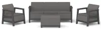 Zahradní souprava SCANDI LINEA SEATERS 3 Rojaplast (foto 5)