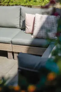 Zahradní stůl ELEMENTS SIGNATURE plastový walnut Rojaplast (foto 22)
