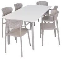 Zahradní stůl ITALIA DINING plastový Rojaplast (foto 19)