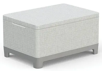 Zahradní stůl SCANDI BOX – Ash grey / Storm grey Rojaplast (foto 10)