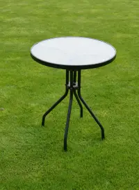 Zahradní stůl ZWT-03 kovový Ø 60 cm Rojaplast (foto 26)
