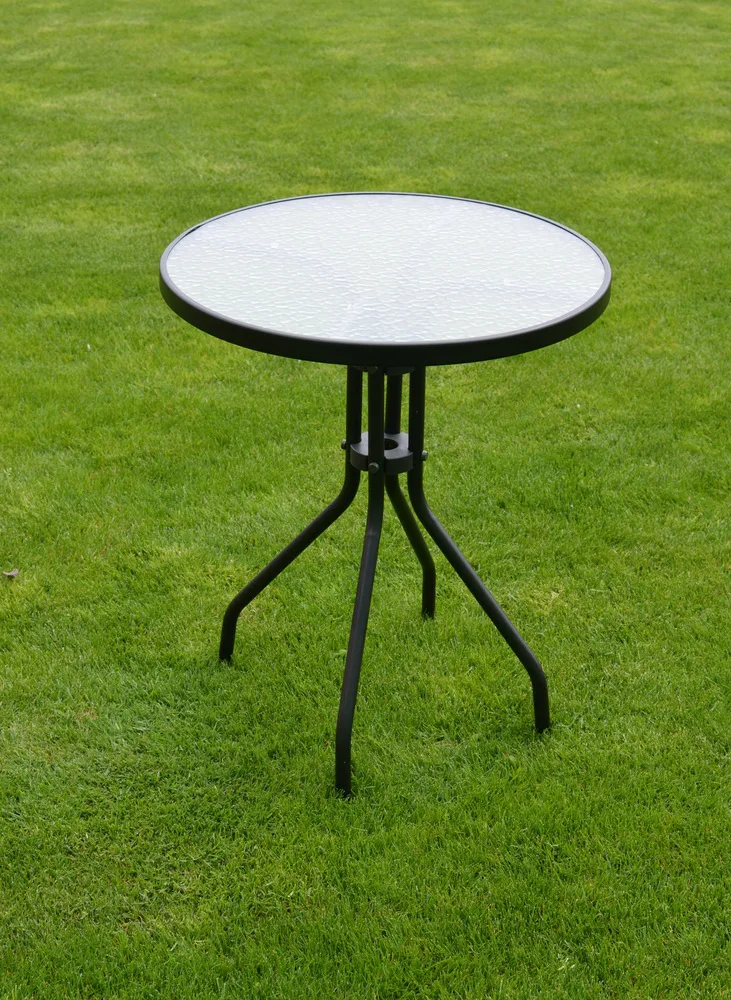 Zahradní stůl ZWT-03 kovový Ø 60 cm Rojaplast (foto 8)